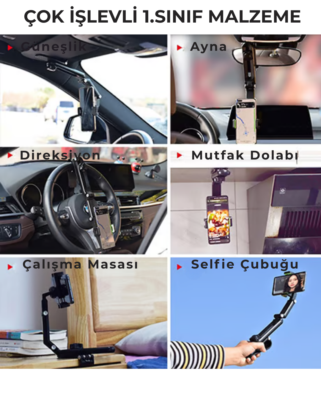 Rawiska™ Çok İşlevli Premium Telefon Tutucu